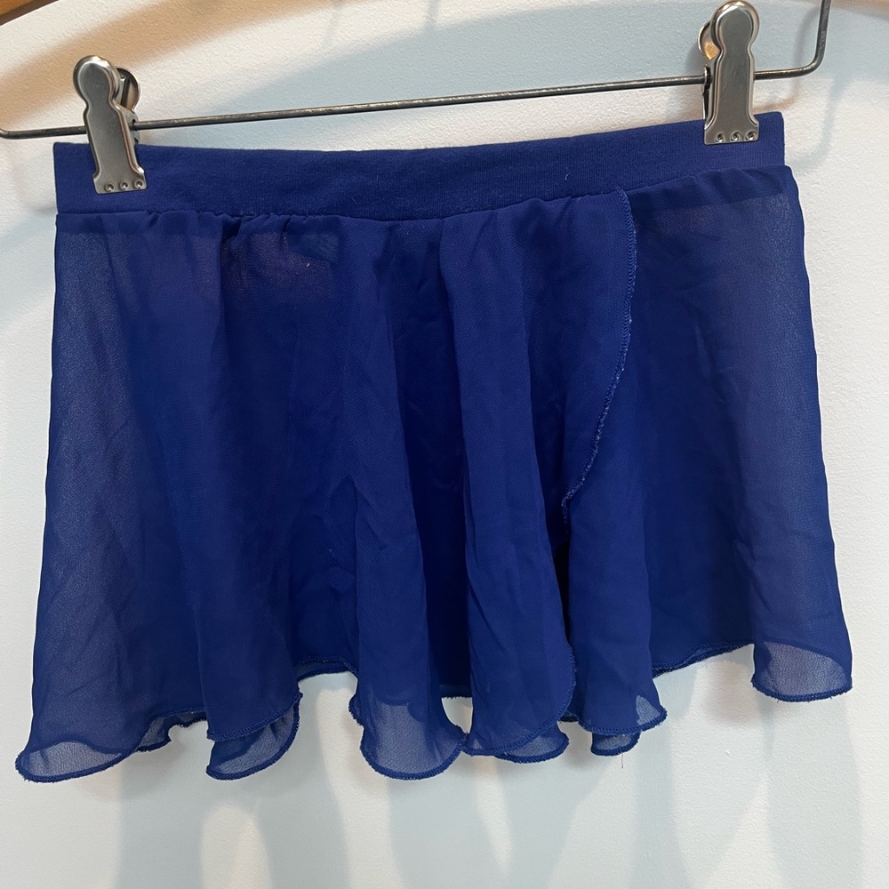 Girls ballet skirt royal blue